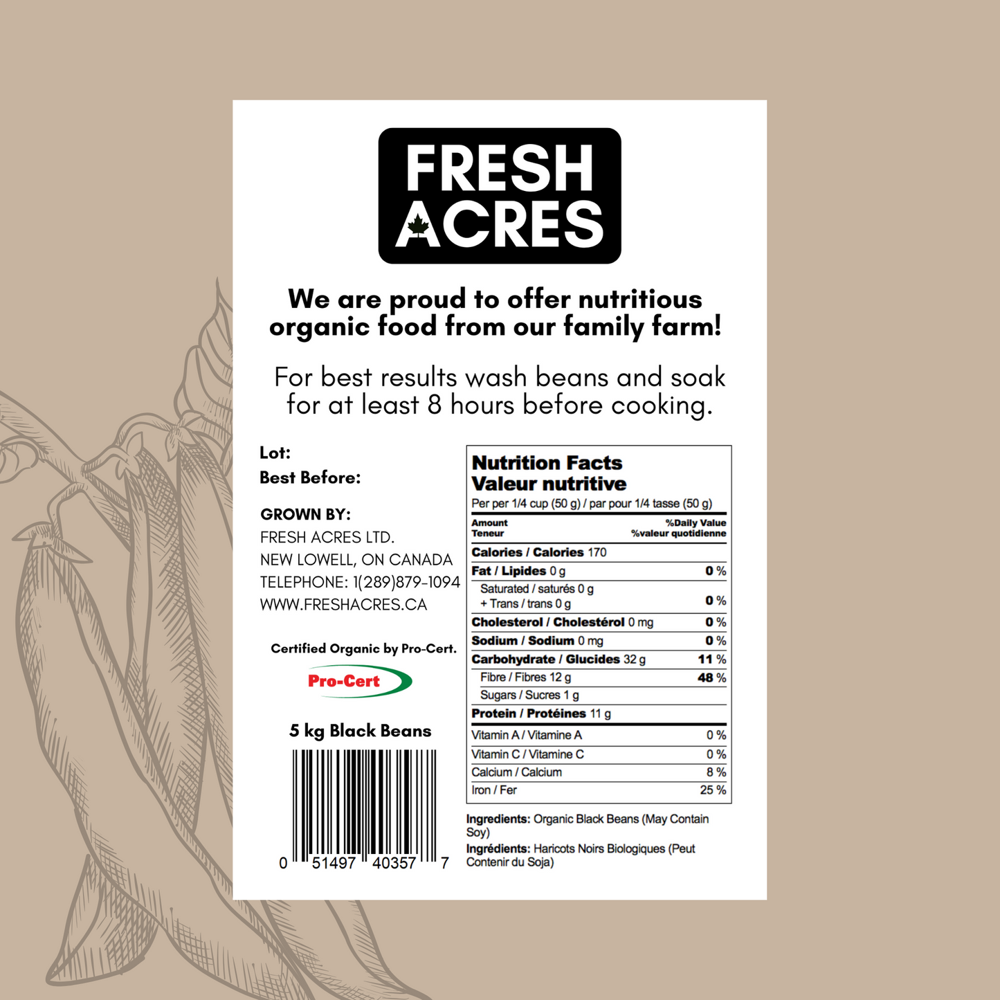 Organic Black Beans