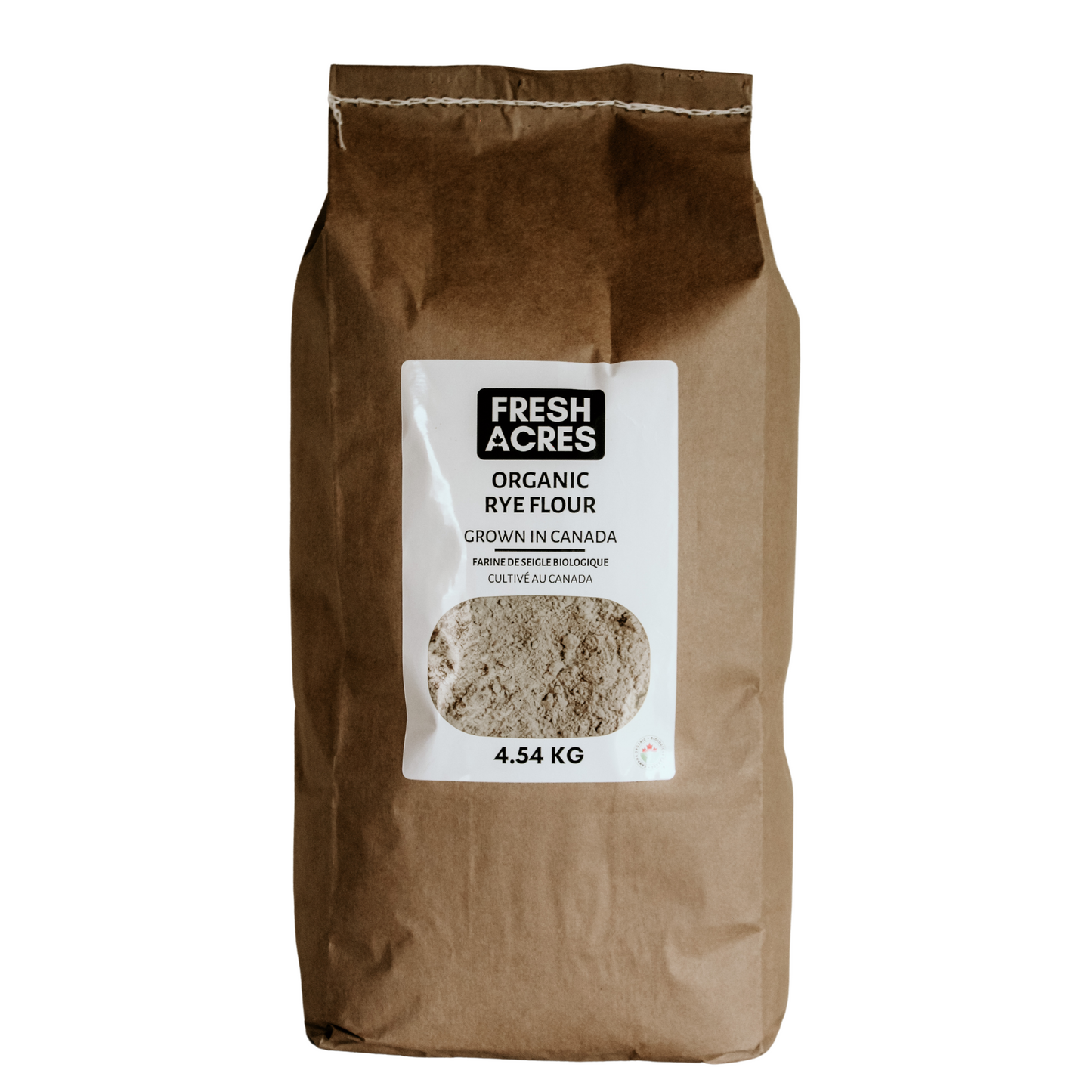 Organic Rye Flour Canadian Grown Fresh Acres