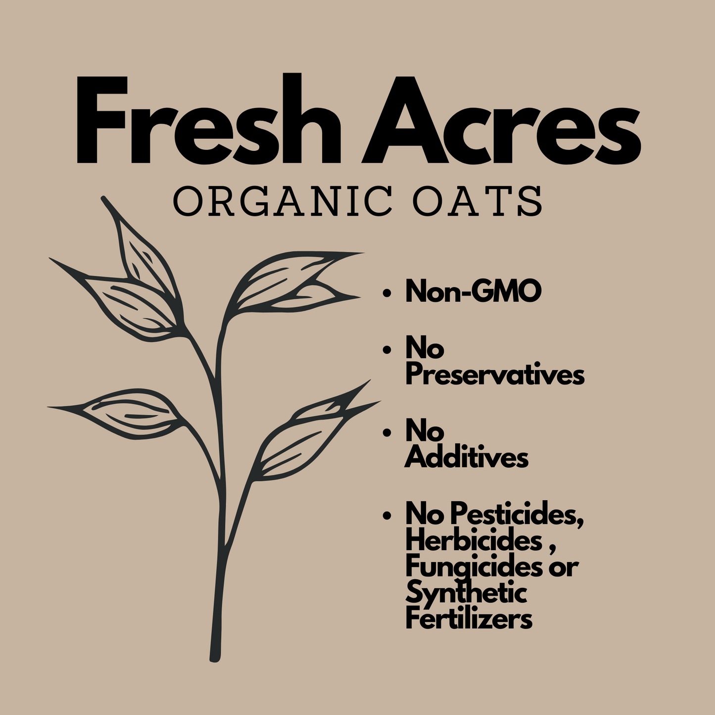 Organic Quick Oat Flakes Fresh Acres