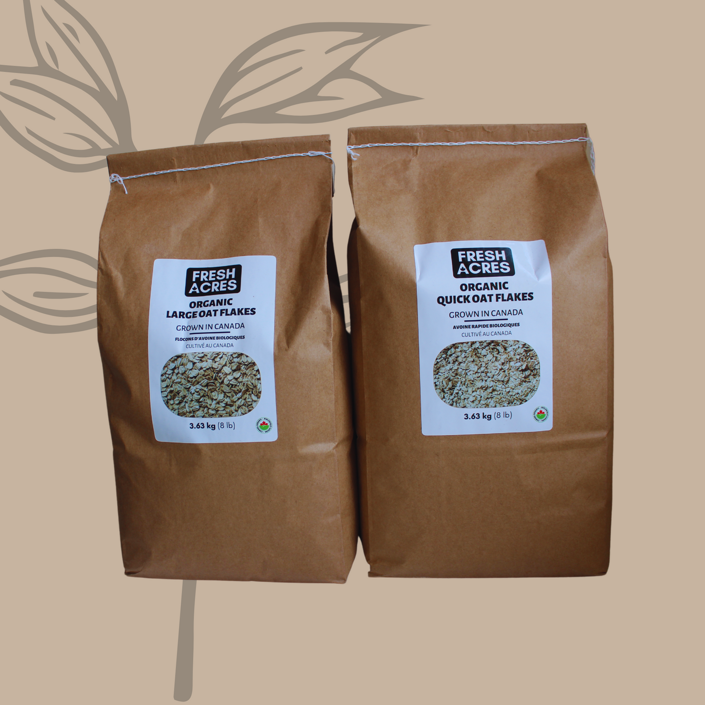 Organic Quick Oat Flakes Fresh Acres