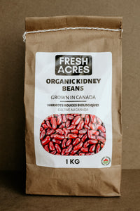 Grown in Ontario Organic Dark Red Kidney Beans