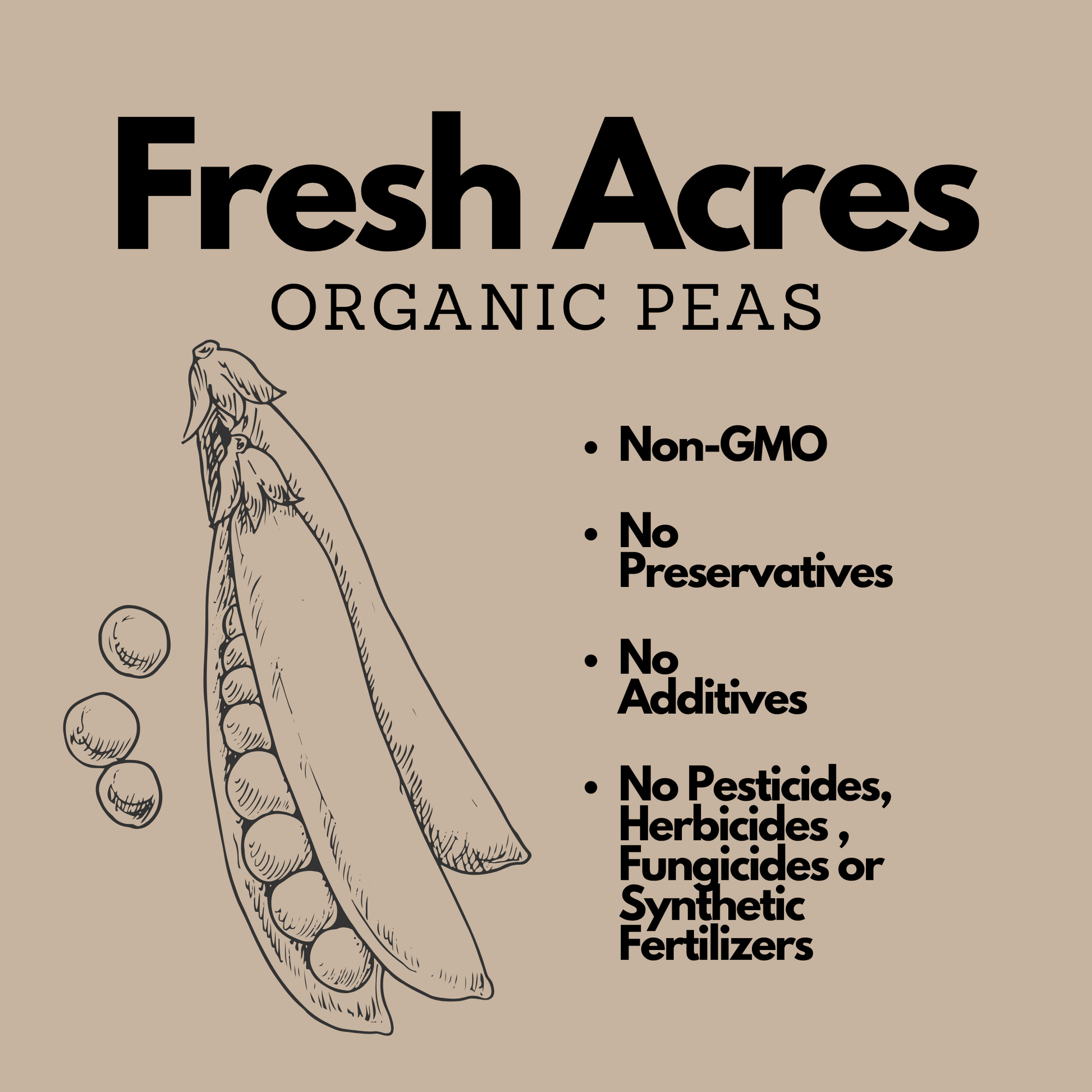 Fresh Acres Organic Yellow Peas