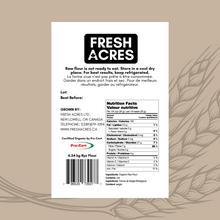 Organic Rye Flour Canadian Grown Fresh Acres
