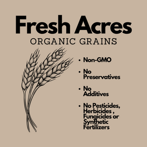 Organic Pastry Flour Canadian Grown Fresh Acres Soft Red Wheat