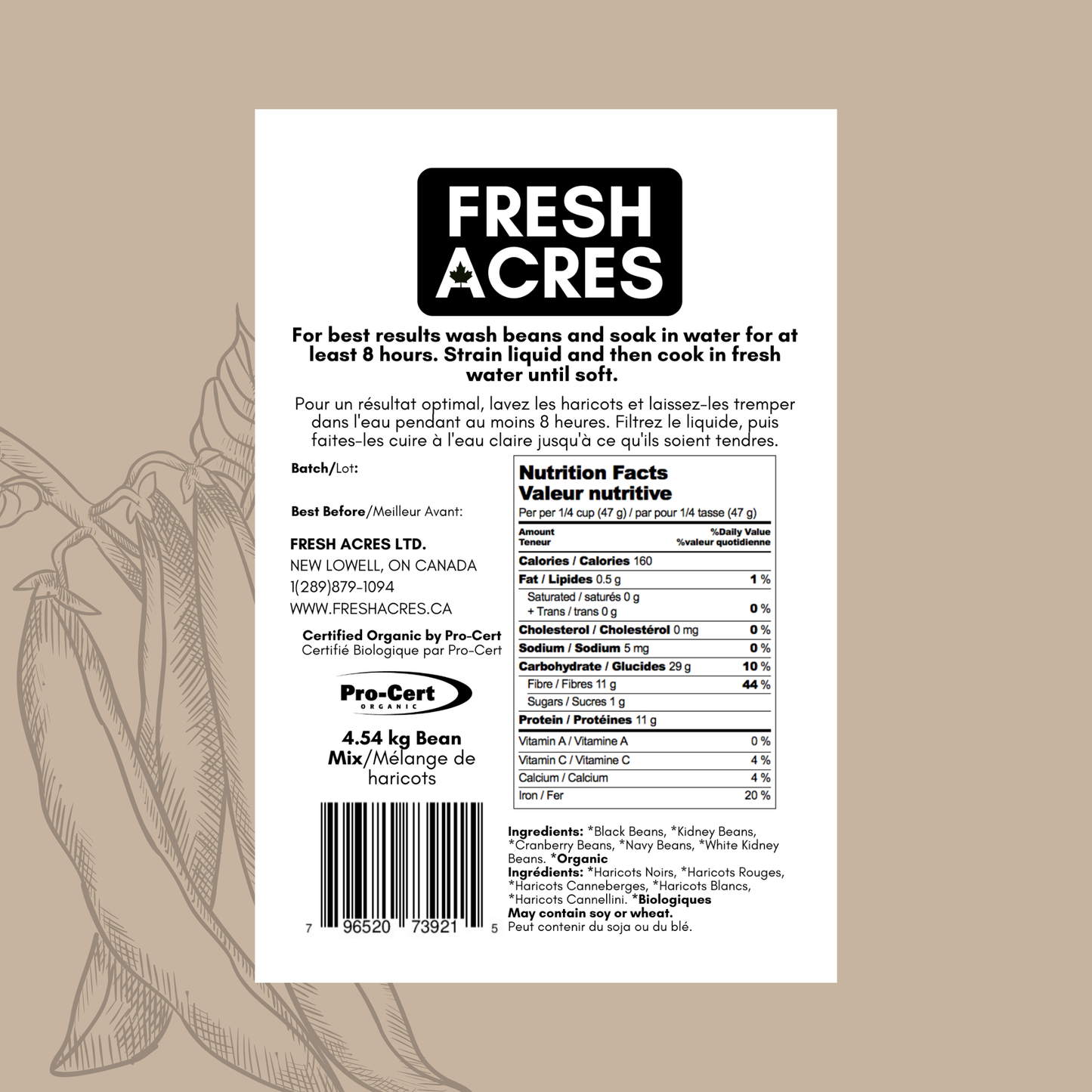 Organic 5-Bean Mix